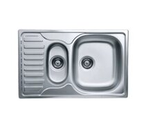 Chiuveta Freddo SN 9023, pentru blat, 2 cuve , cuva dreapta, inox